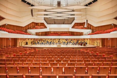 Der neue Konzertsaal im Kulturpalast Dresden ist Heimstatt der Dresdner Philharmonie